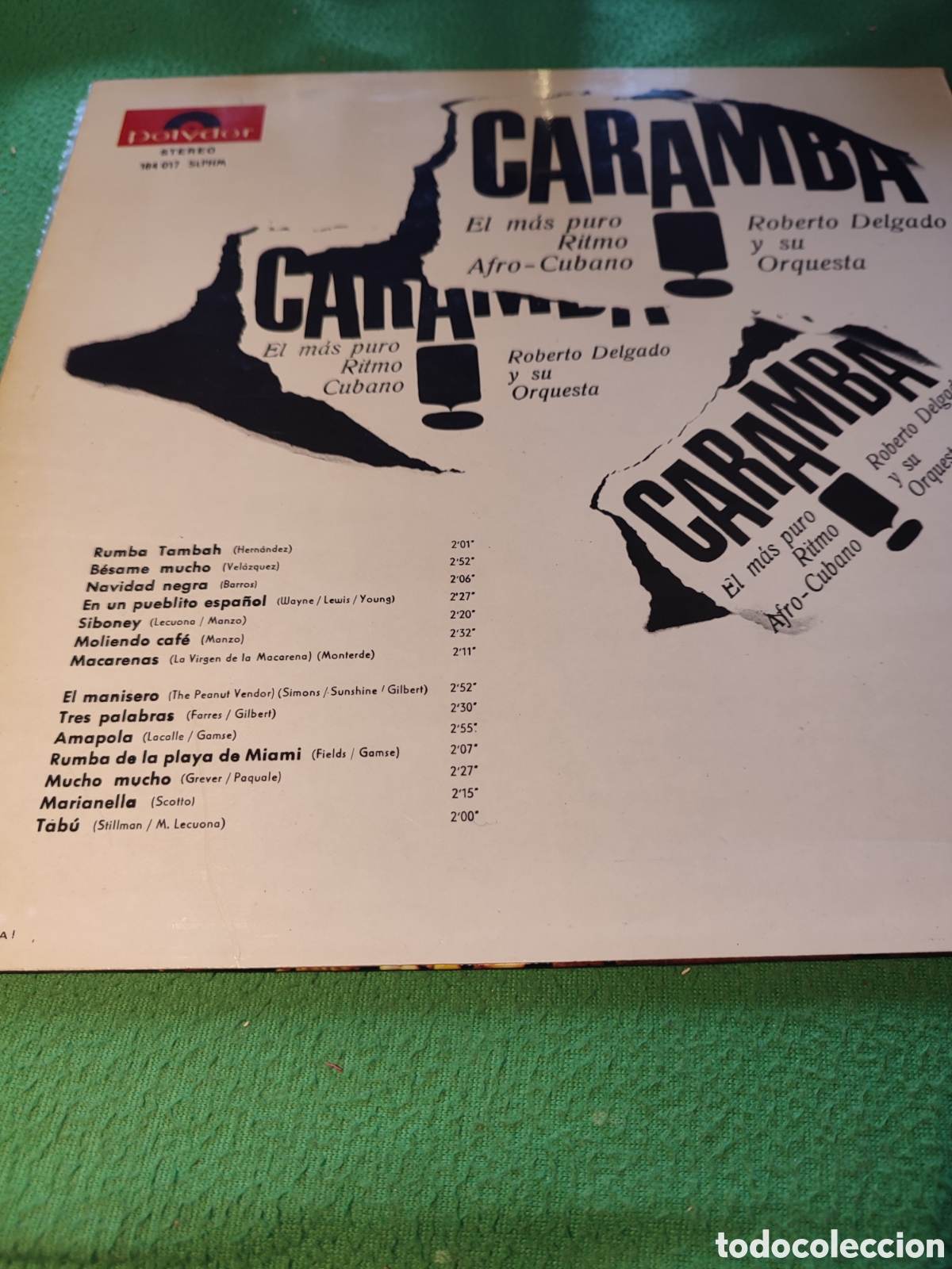 Discos de vinilo: Roberto Delgado y su orquesta - Caramba - Foto 2