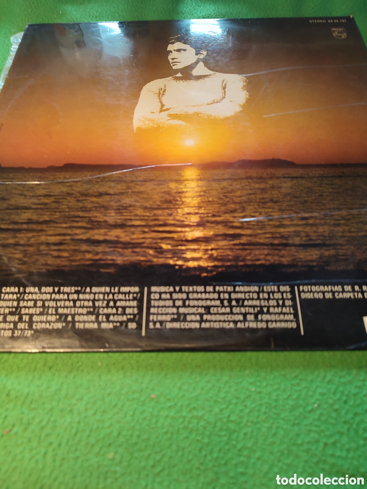 Discos de vinilo: Patxi Andion - A donde el agua - Foto 3