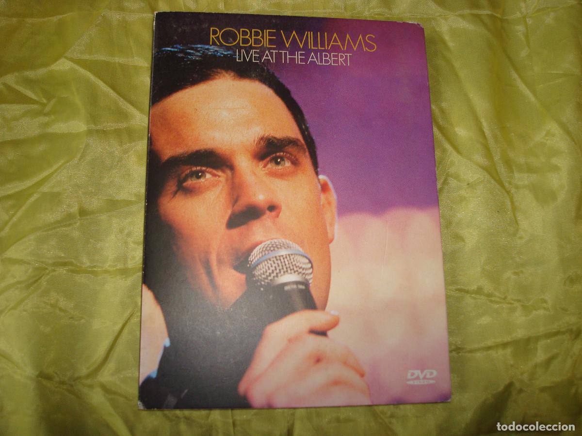 Discos de vinilo: ROBBIE WILLIAMS. LIVE AT THE ALBERT. DVD + LIBRETO. DIGIPACK - Foto 1