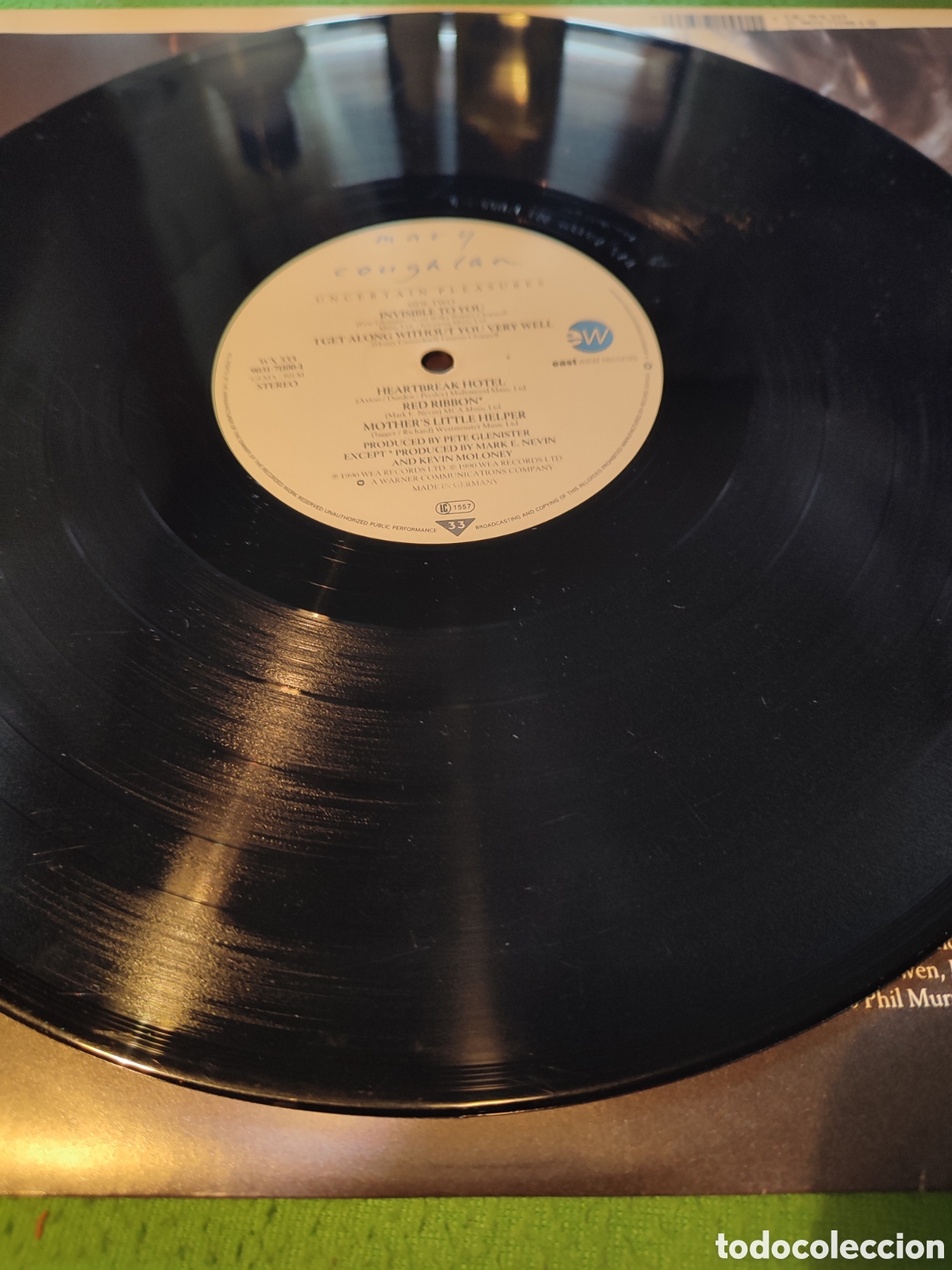 Discos de vinilo: Mary Coughlan - Uncertain pleasures - Foto 3