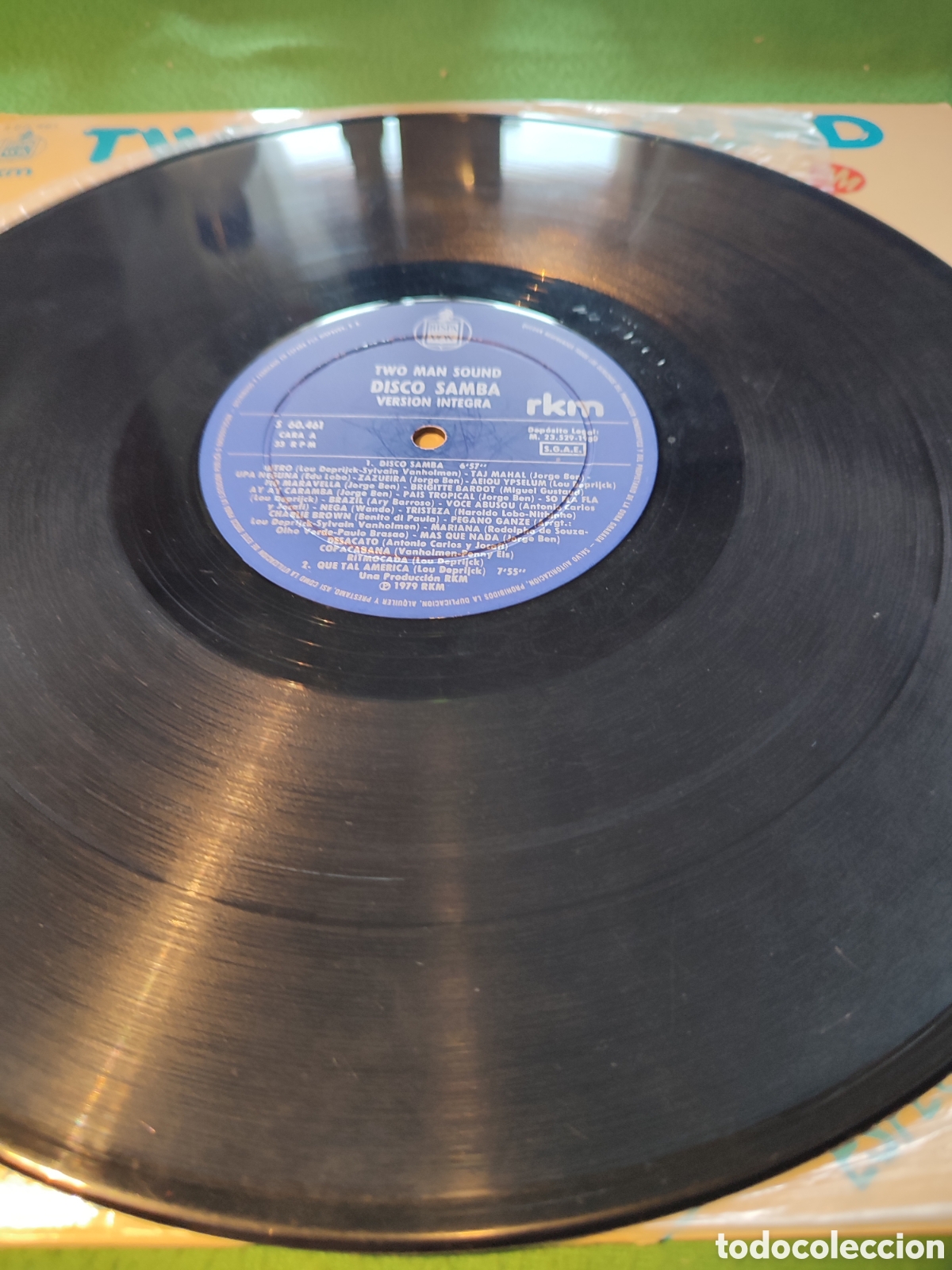 Discos de vinilo: Two Man Sound - Disco Samba - Foto 3