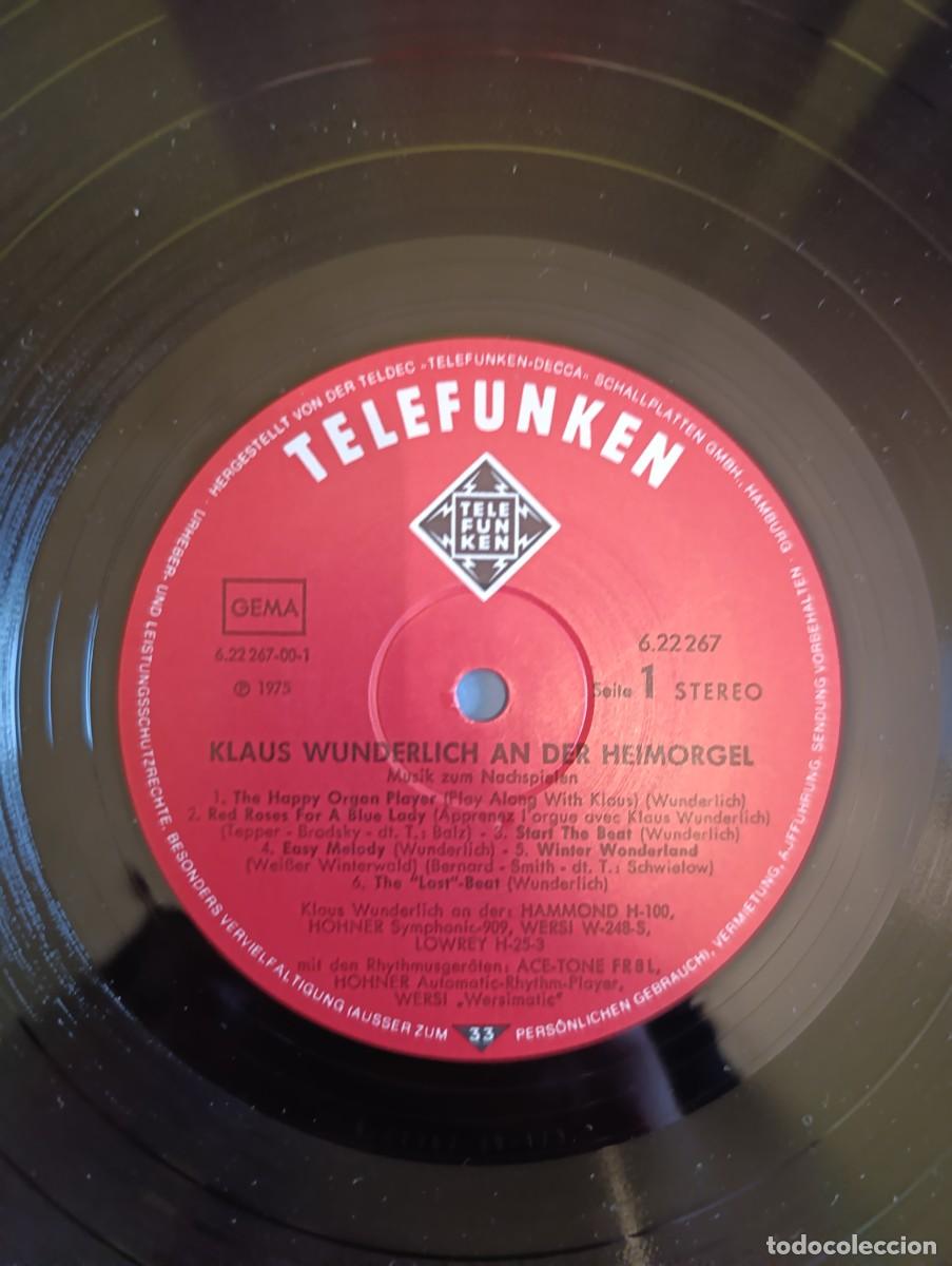 Discos de vinilo: Disco de vinilo Klaus Wunderlich &ndash; An Der Heimorgel - Foto 11
