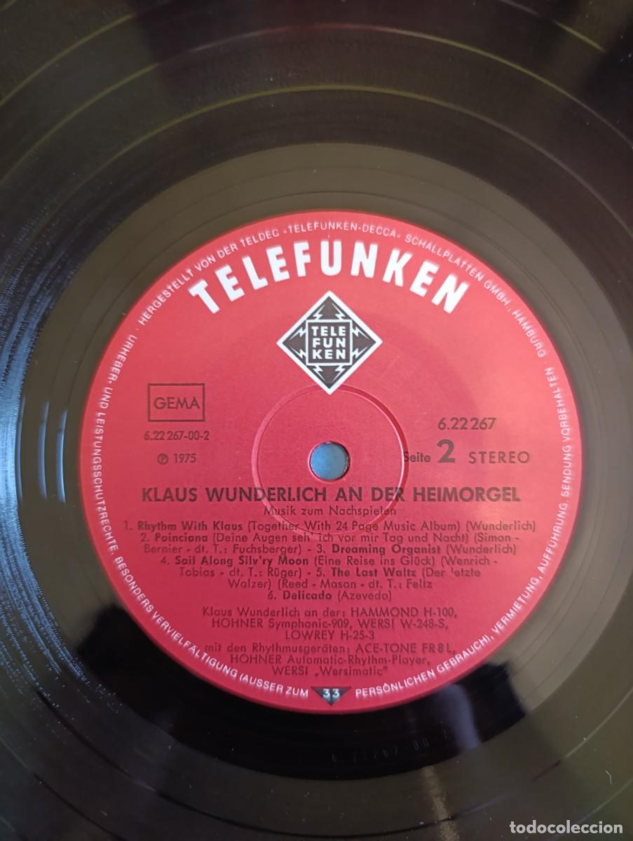 Discos de vinilo: Disco de vinilo Klaus Wunderlich &ndash; An Der Heimorgel - Foto 12