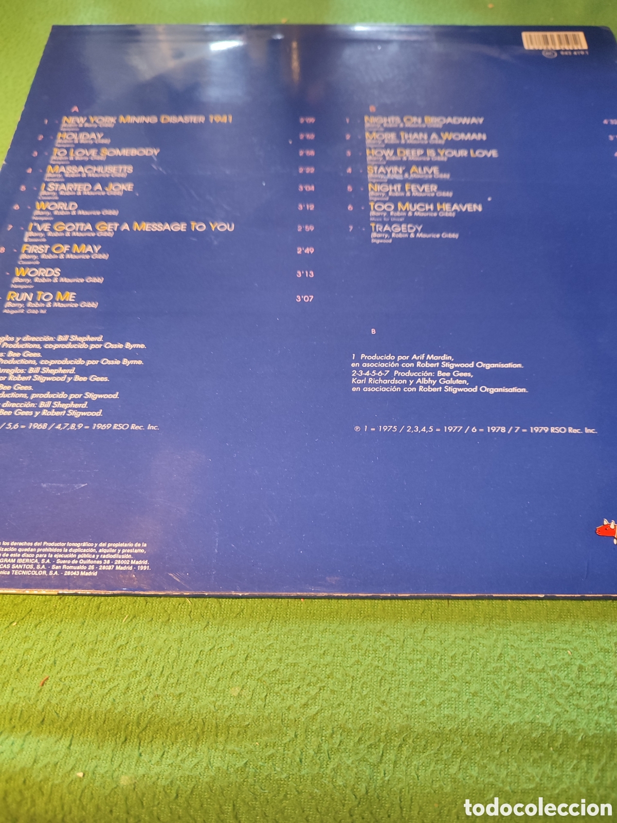 Discos de vinilo: Bee Gees - Story Lp Vinilo - Foto 2
