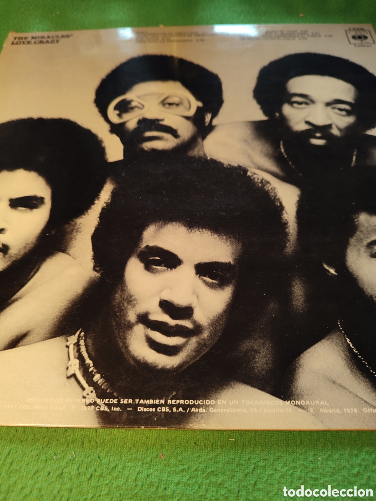 Discos de vinilo: The Miracles - Amor loco - Foto 2
