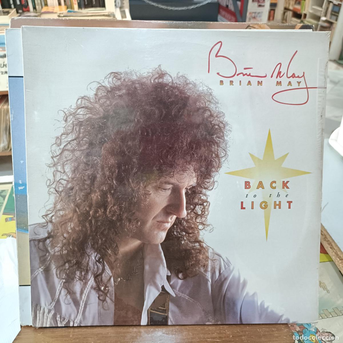 Discos de vinilo: Brian May - Back to the light - LP. sello EMI 1992 - Foto 1