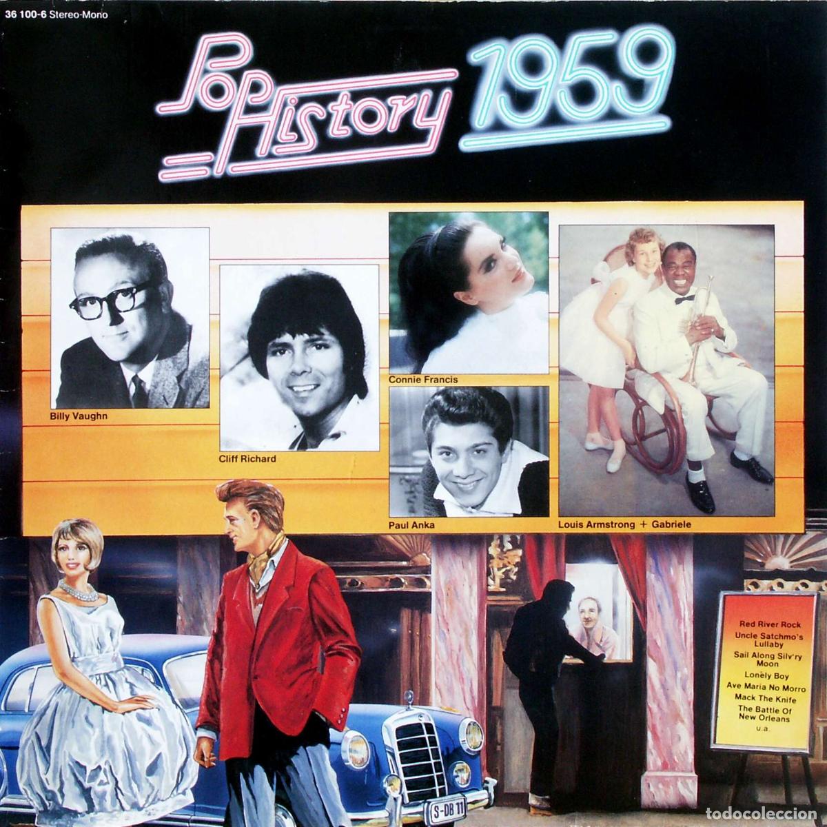 Discos de vinilo: VA Pop-History 1959 Pop-History 1959 - Various - Foto 1