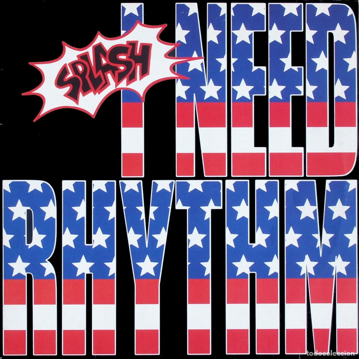 Discos de vinilo: I Need Rhythm (12&rdquo; Maxi) - Splash - Foto 1