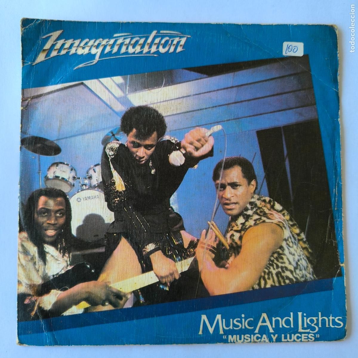 Discos de vinilo: Imagination - Music And Lights (7&rdquo;, Single) - Foto 1