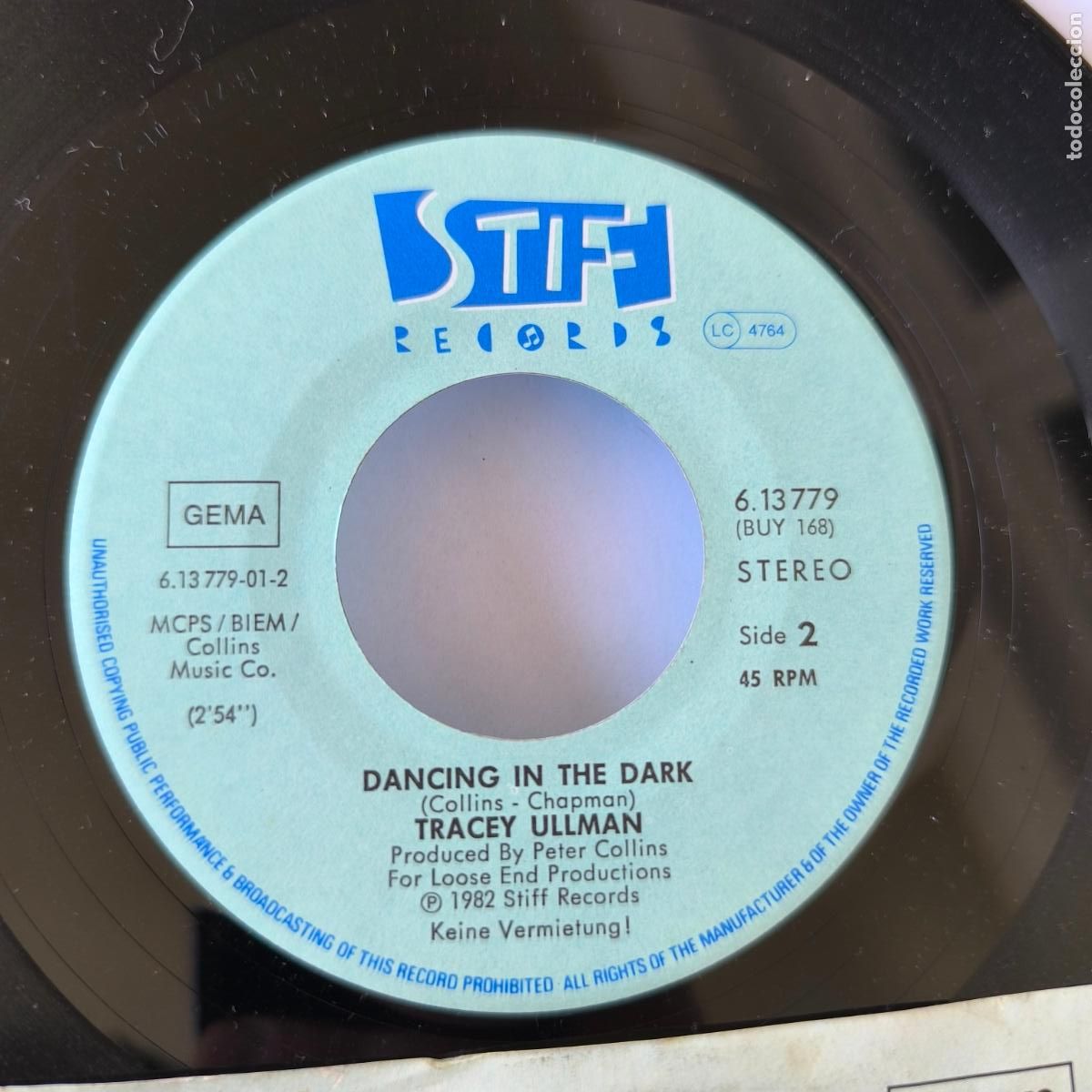 Discos de vinilo: TRACEY ULLMAN - BREAKAWAY - SINGLE - 1982 - SUPER HIT 80S - Foto 3