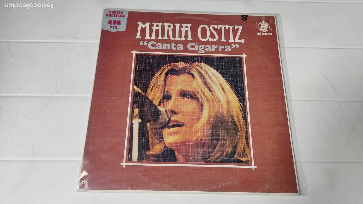 Discos de vinilo: LP MARIA OSTIZ - CANTA CIGARRA - Foto 1