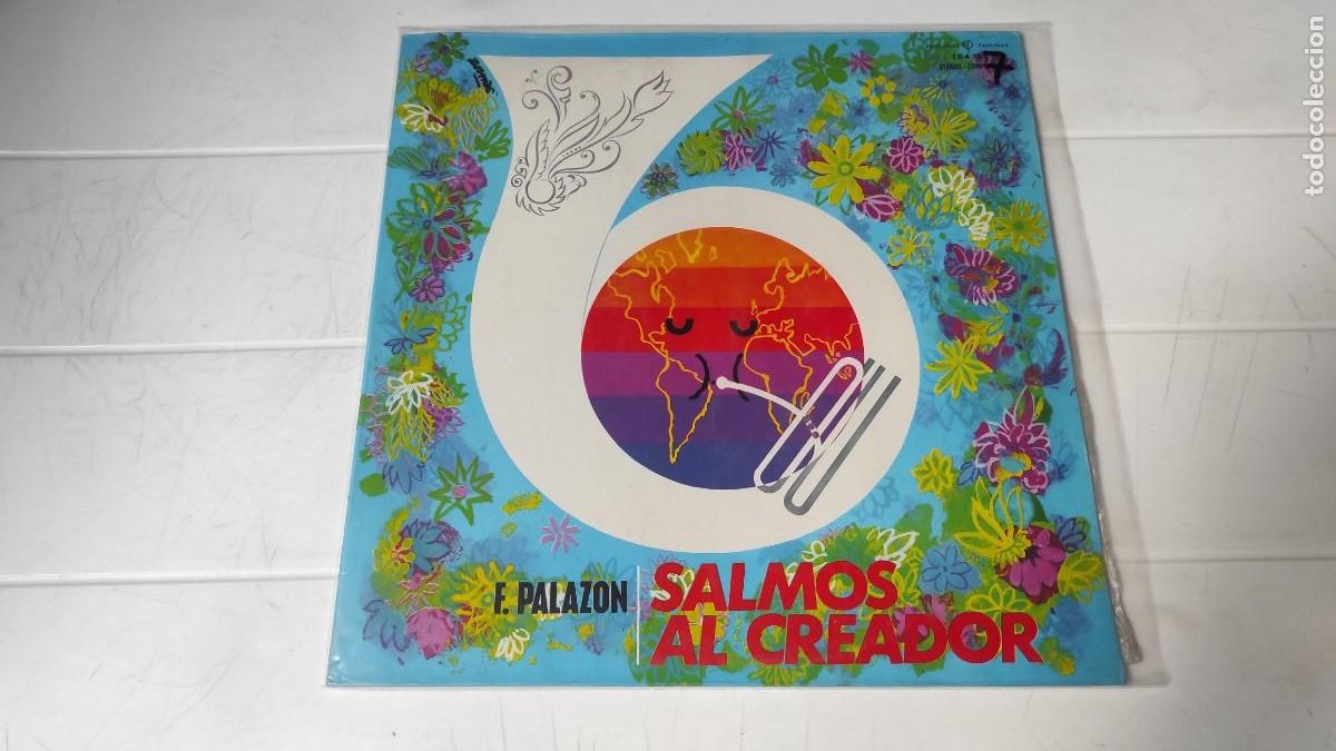 Discos de vinilo: LP F. PALAZON - SALMOS AL CREADOR - Foto 1