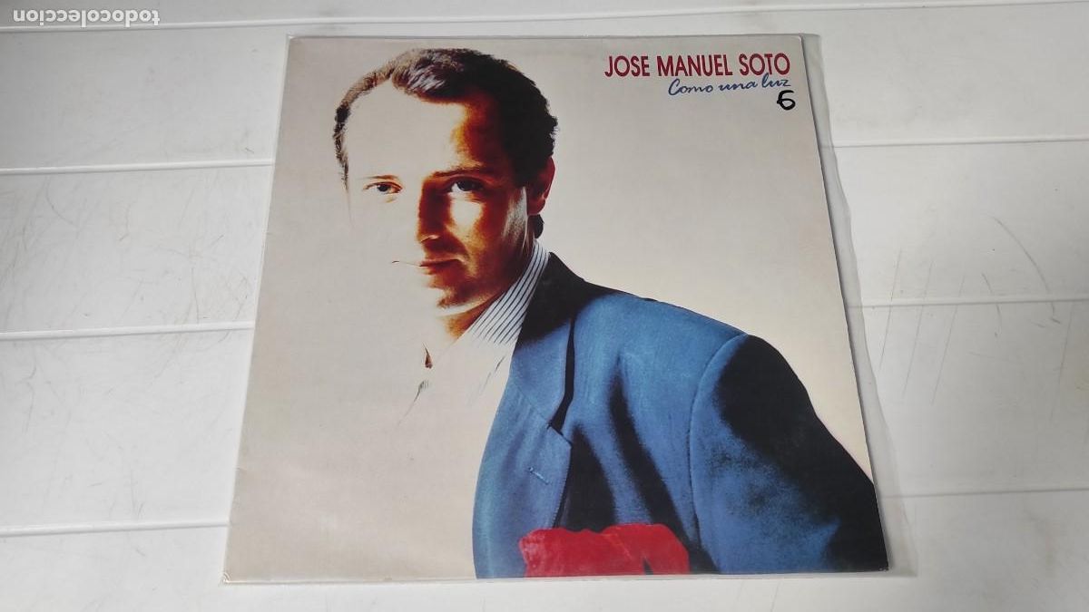 Discos de vinilo: LP JOSE MANUEL SOTO - COMO UNA LUZ - Foto 1