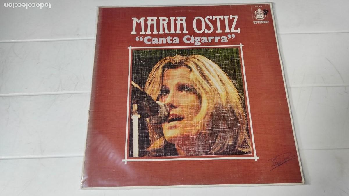 Discos de vinilo: LP MARIA OSTIZ - CANTA CIGARRA - Foto 1