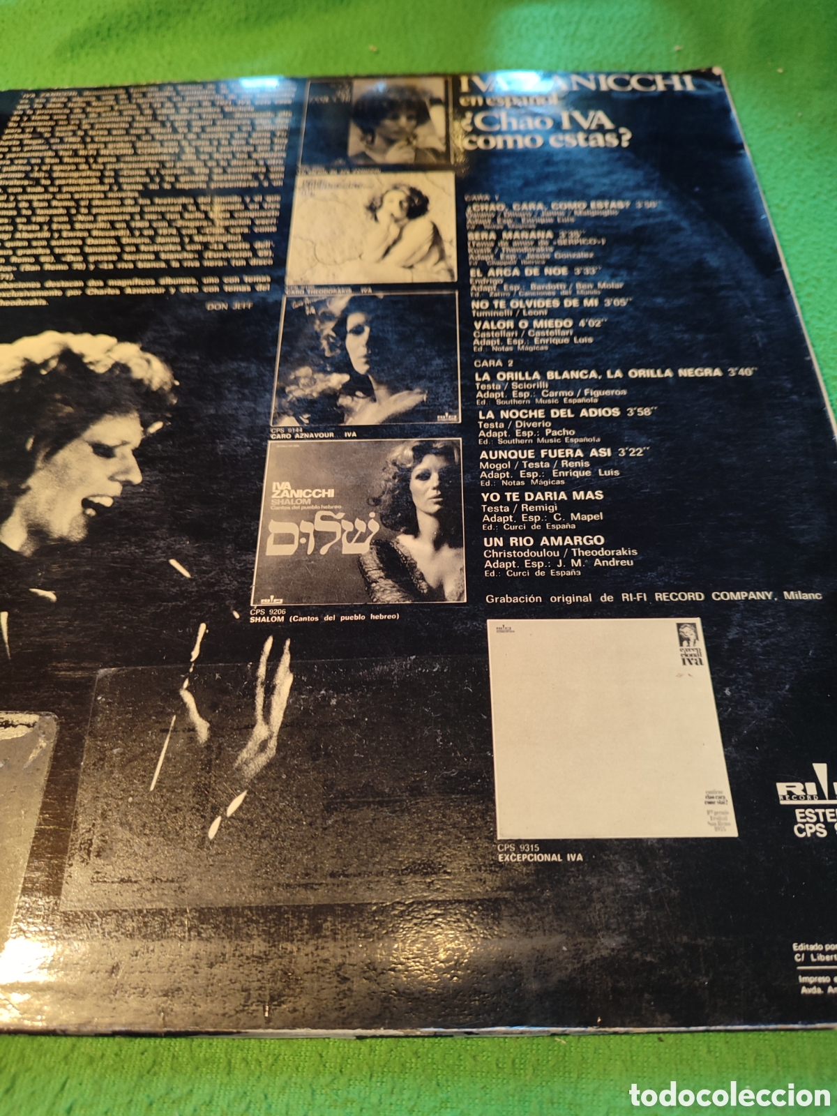 Discos de vinilo: Iva Zanicchi - Chao como est&aacute;s? - Foto 2