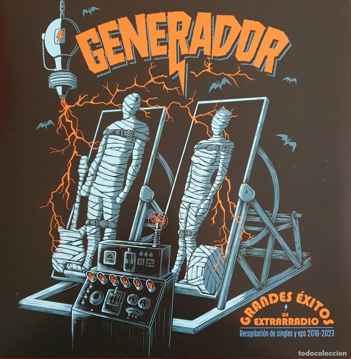 Discos de vinilo: Lote Generador 2 singles 7&rdquo; + LP 12&rdquo; - Foto 1