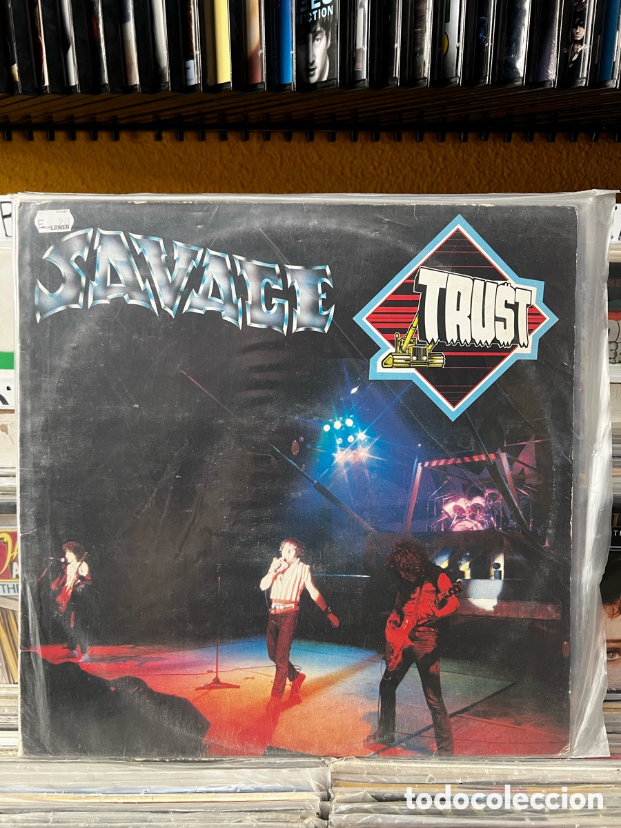 Discos de vinilo: Savage Trust Lp heavy metal - Foto 1