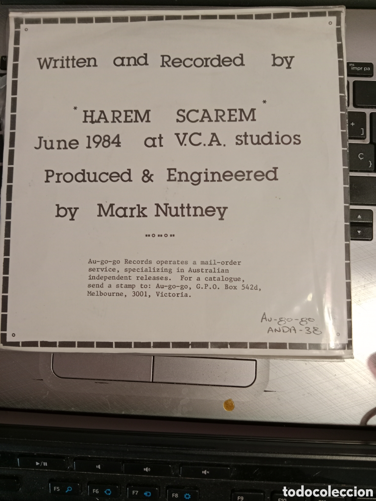 Discos de vinilo: Harem Scarem - Figurehead (Australia 1985) - Foto 2