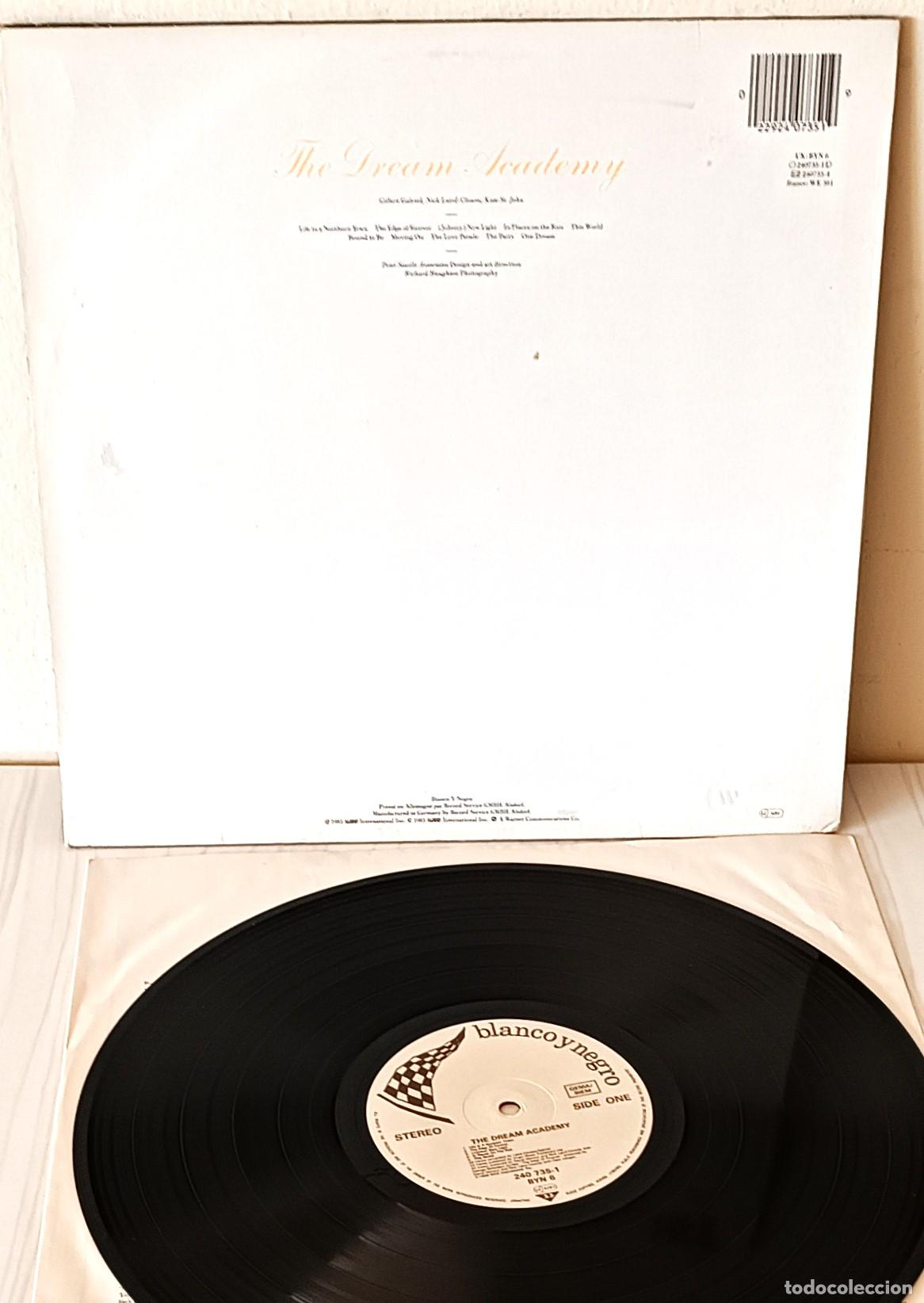 Discos de vinilo: THE DREAM ACADEMY BLANCO Y NEGRO EDIC. EU - 1985 - Foto 2