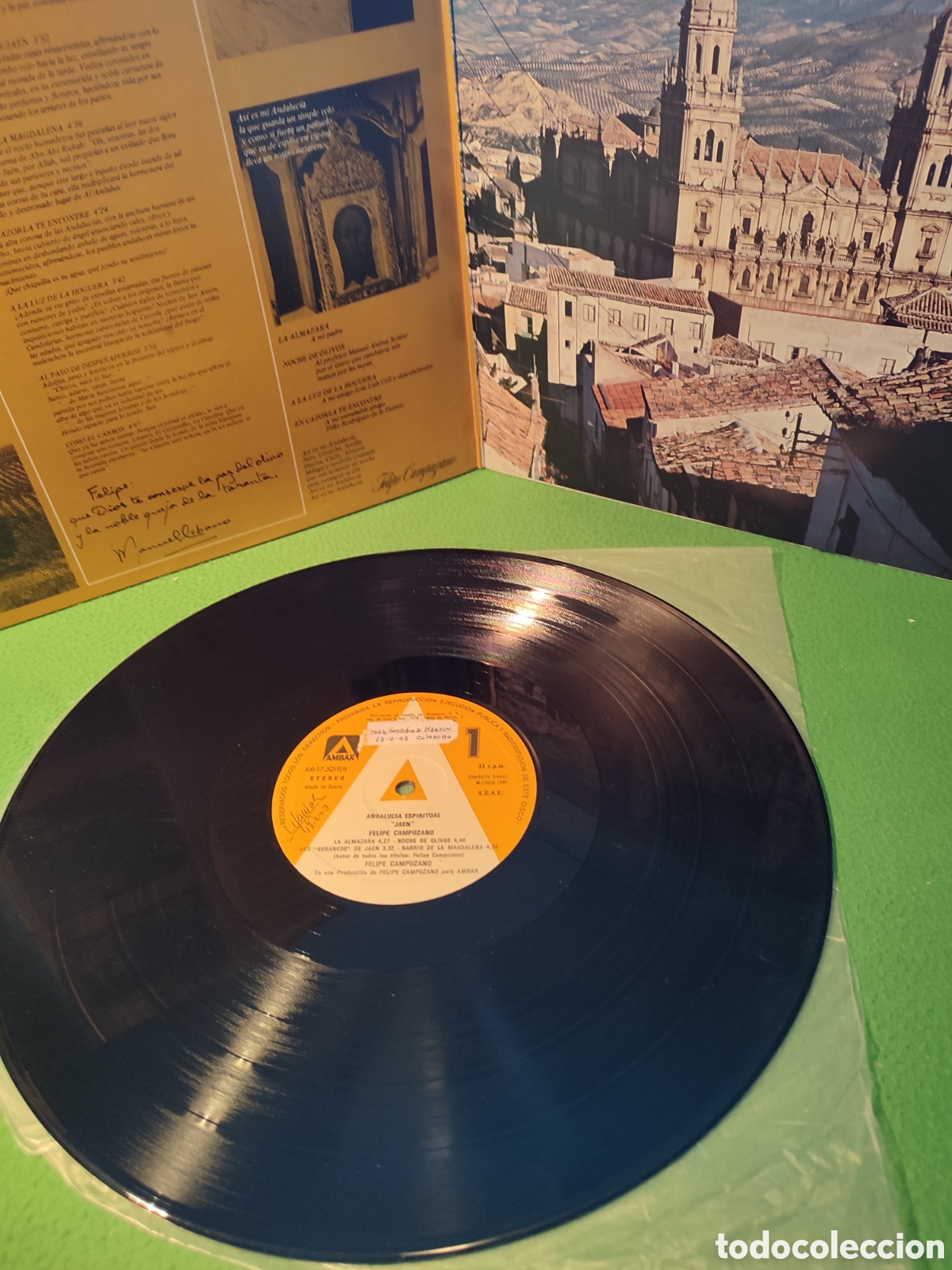 Discos de vinilo: Felipe Campuzano - Ja&eacute;n - Foto 2