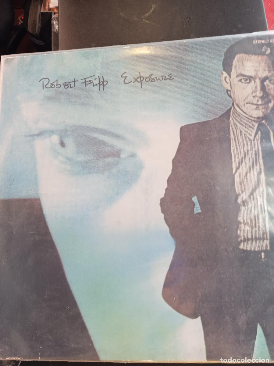 Discos de vinilo: ROBERT FRIPP- EXPOSURE. LP ORIG GERMANY. - Foto 1