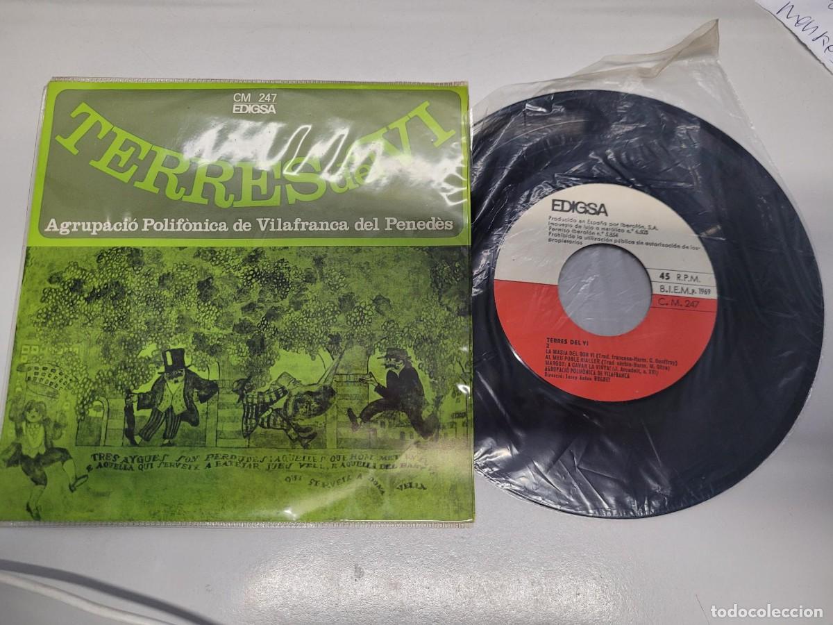 Discos de vinilo: TERRES DE VI VINILO SINGLE ANTIGUO - Foto 1