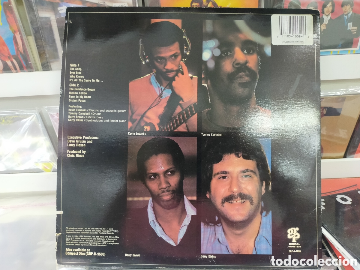 Discos de vinilo: Kevin eubanks lp sundance u.s.a. 1984 - Foto 2