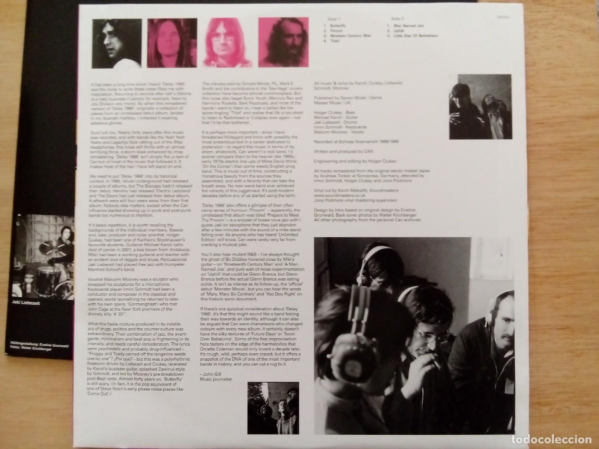 Discos de vinilo: Can. Delay. LP 1968. Remaster 2013 - Foto 4