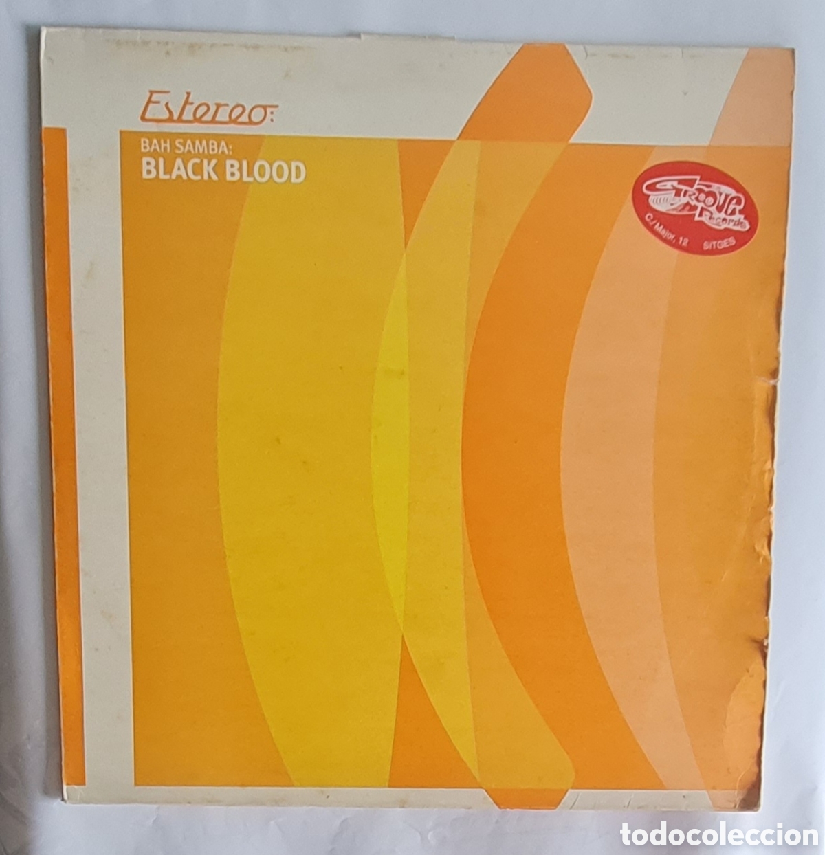 Discos de vinilo: MAXI - BAH SAMBA - BLACK BLOOD - 2000 INGLATERRA - Foto 1