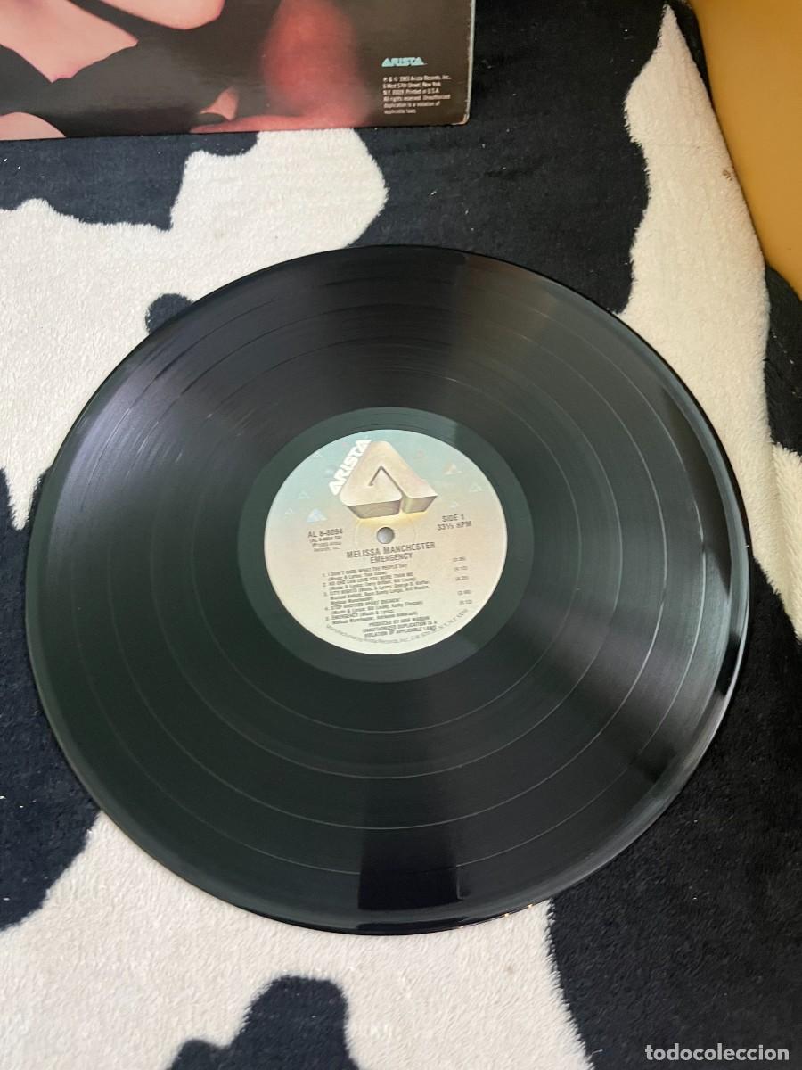 Discos de vinilo: Melissa Manchester &lrm;&ndash; Emergency - Foto 4