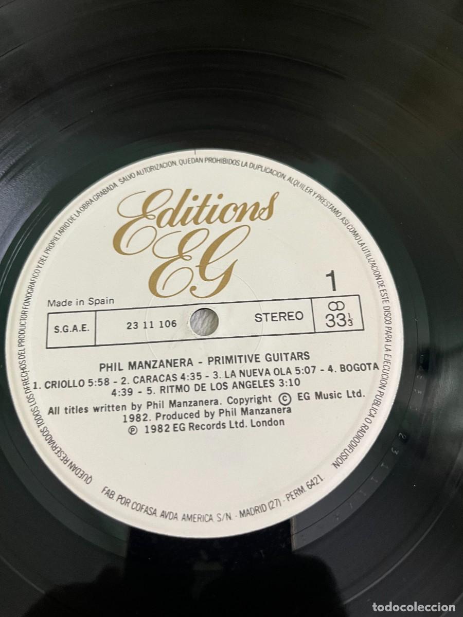 Discos de vinilo: Phil Manzanera &lrm;&ndash; Primitive Guitars - Foto 4