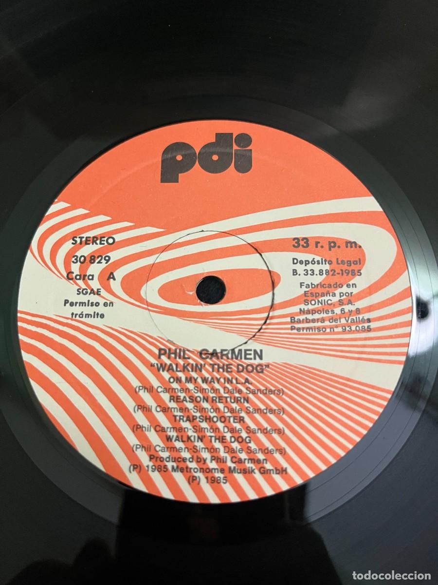 Discos de vinilo: Phil Carmen &lrm;&ndash; Walkin The Dog - Foto 4