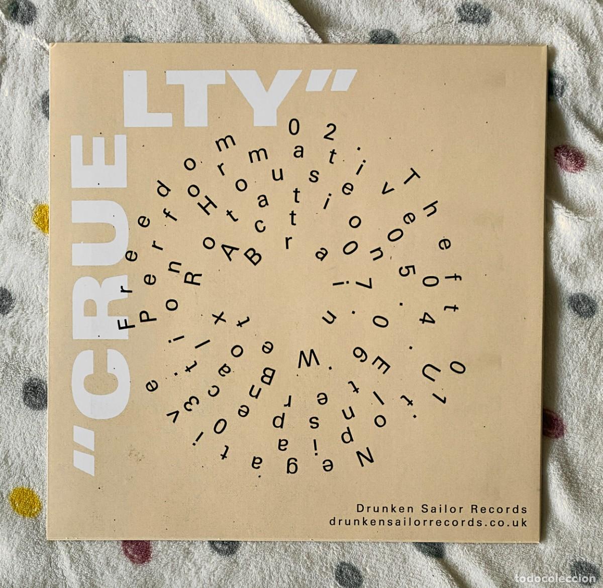 Discos de vinilo: NEGATIVE SPACE - CRUELTY 12 LP - POST-PUNK - Foto 2