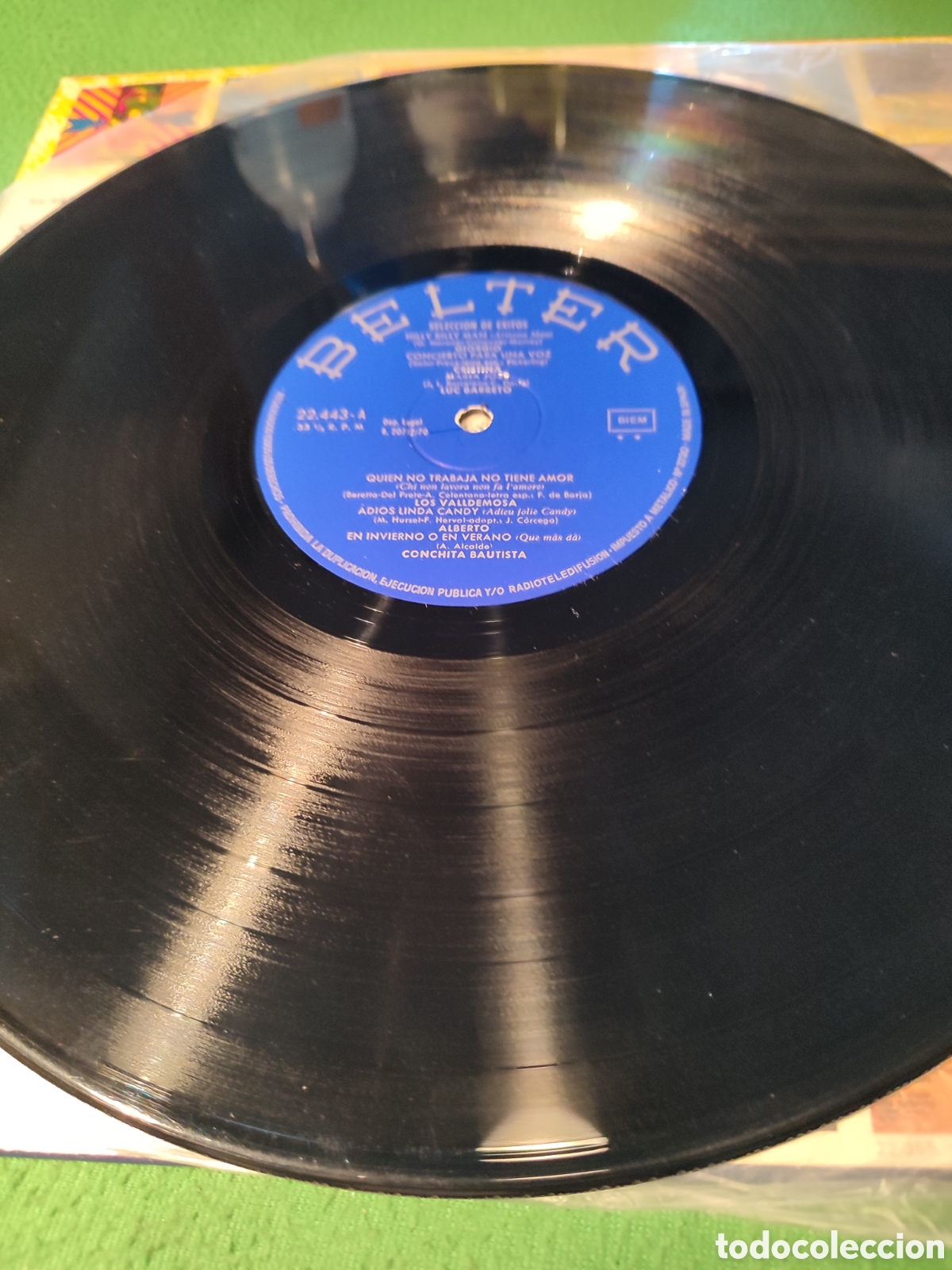 Discos de vinilo: Selecci&oacute;n de &Eacute;xitos - Varios Belter Vinilo Lp - Foto 3