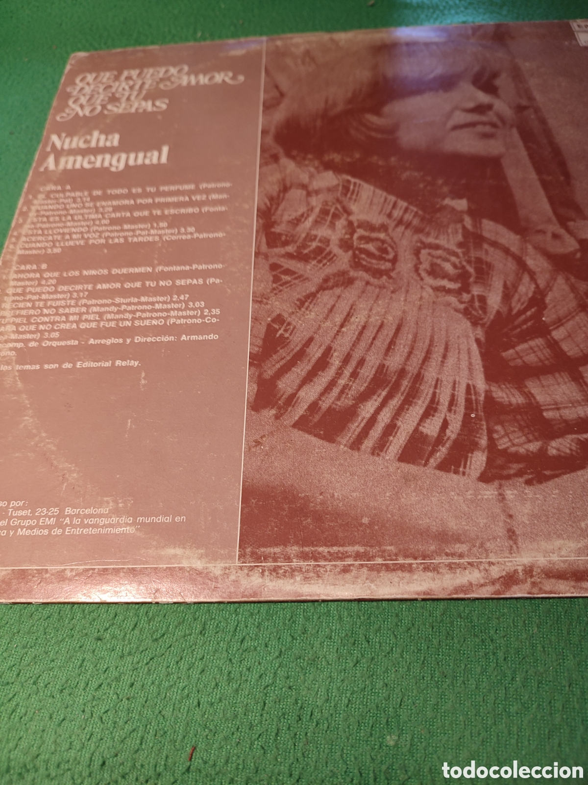 Discos de vinilo: Nucha Amengual - Que puedo decirte.... - Foto 2