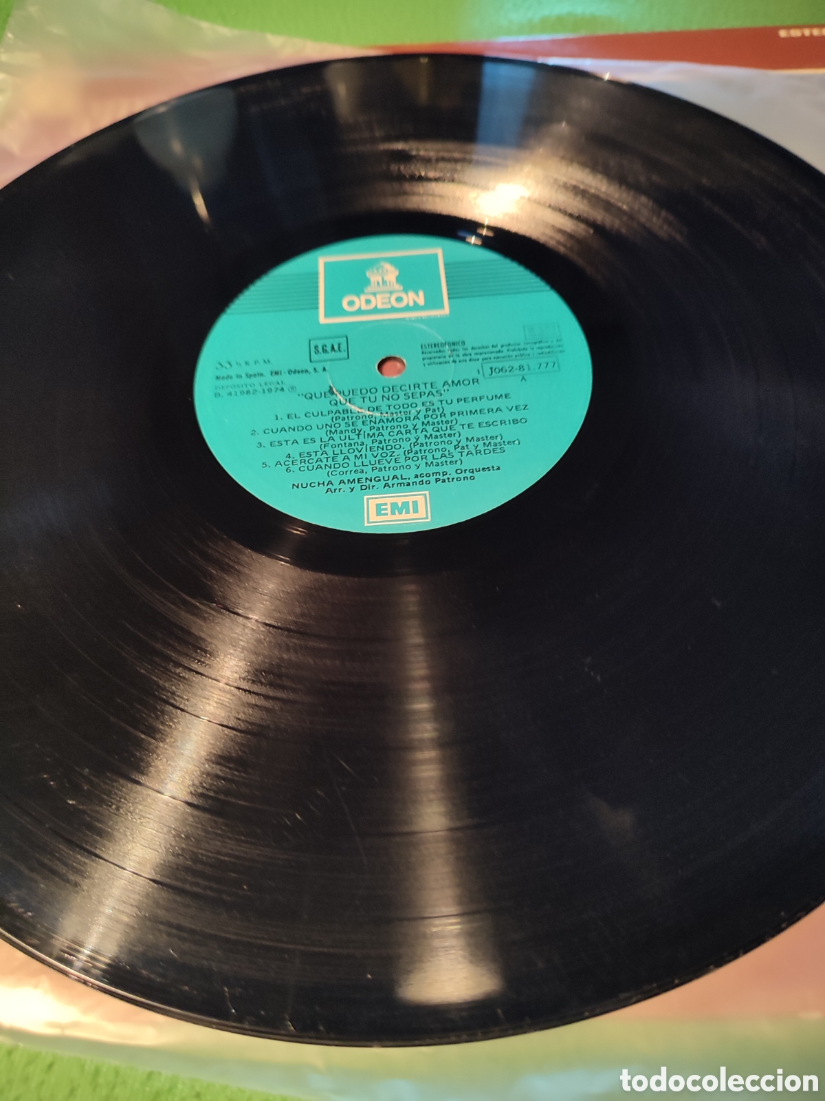 Discos de vinilo: Nucha Amengual - Que puedo decirte.... - Foto 3