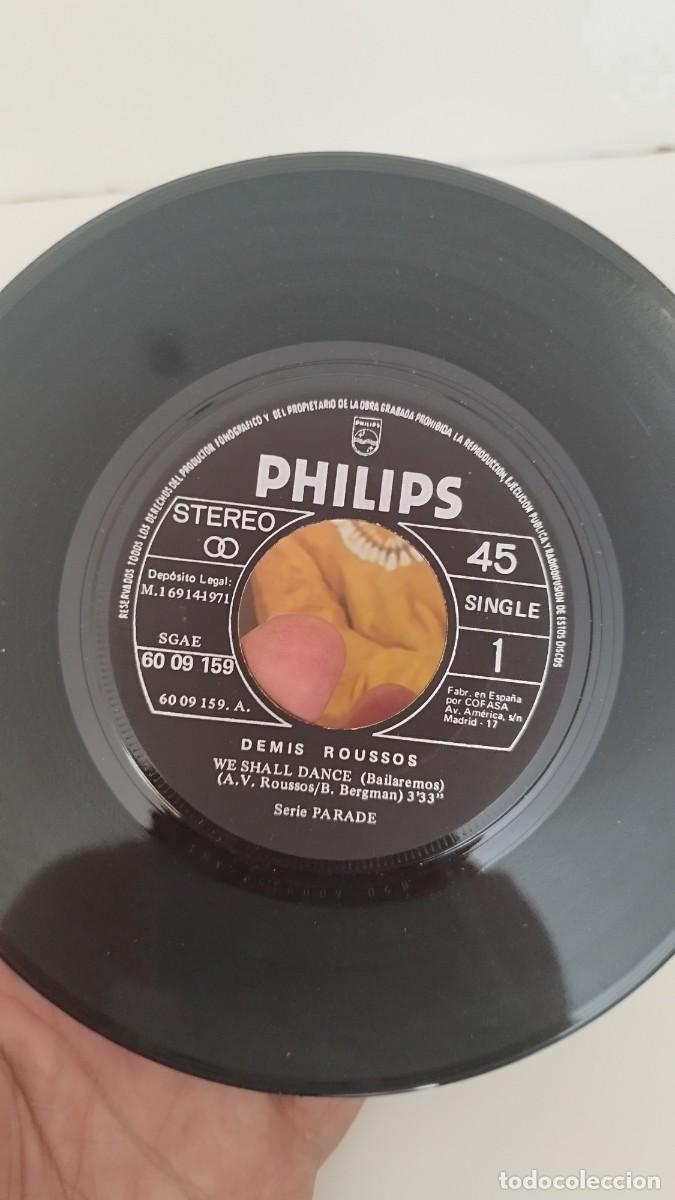 Discos de vinilo: Demis Roussos &ndash; We Shall Dance.Single 7&rdquo; - Foto 2