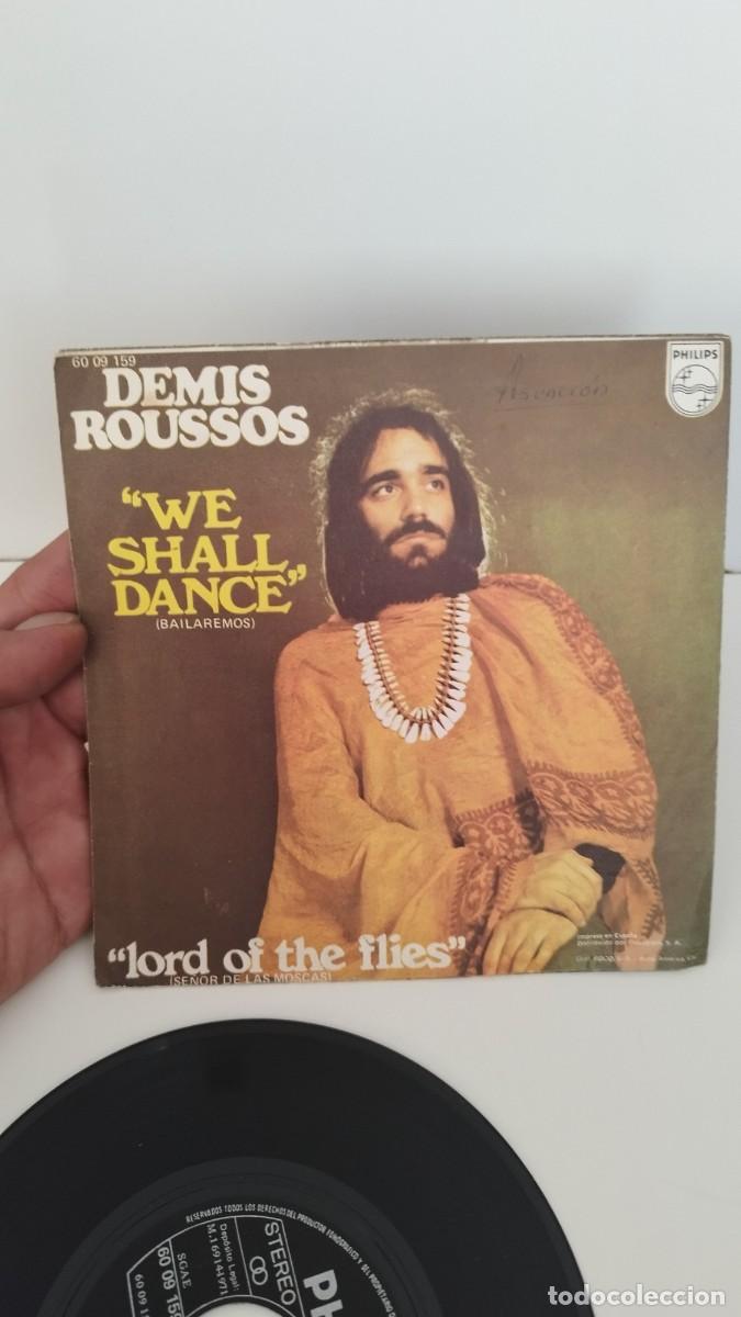 Discos de vinilo: Demis Roussos &ndash; We Shall Dance.Single 7&rdquo; - Foto 3