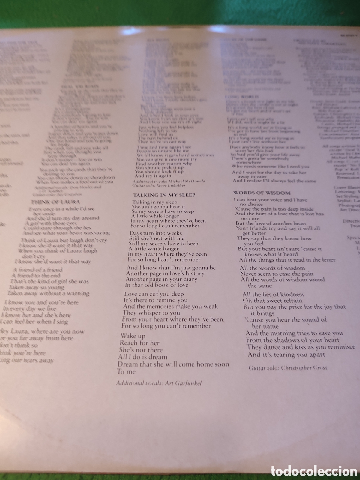 Discos de vinilo: Christopher Cross- Another Page Vinilo Lp - Foto 2