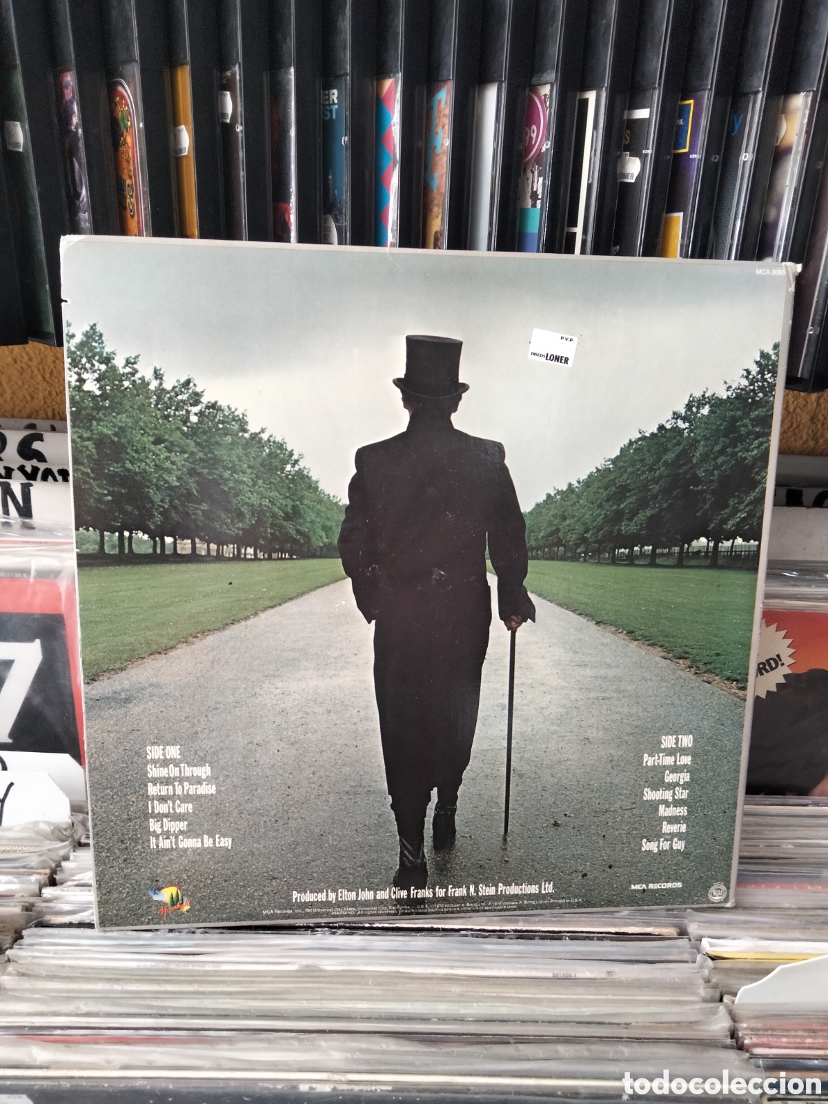Discos de vinilo: ELTON JOHN, A SINGLE MAN, MCA - Foto 2