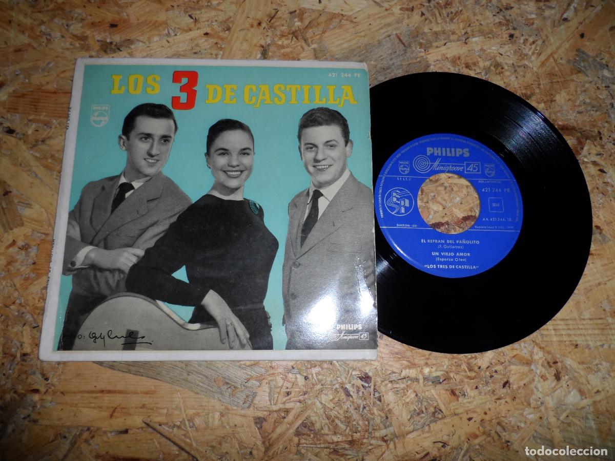 Discos de vinilo: LOS 3 DE CASTILLA - EL REFRAN DEL PA&Ntilde;ILITO +3 - Foto 1