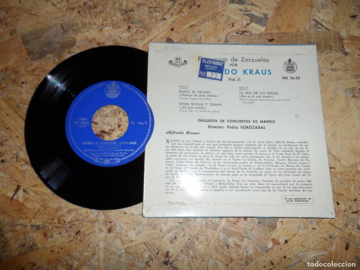 Discos de vinilo: ALFREDO KRAUS - ROMANZAS - VOL. 2 - Foto 2