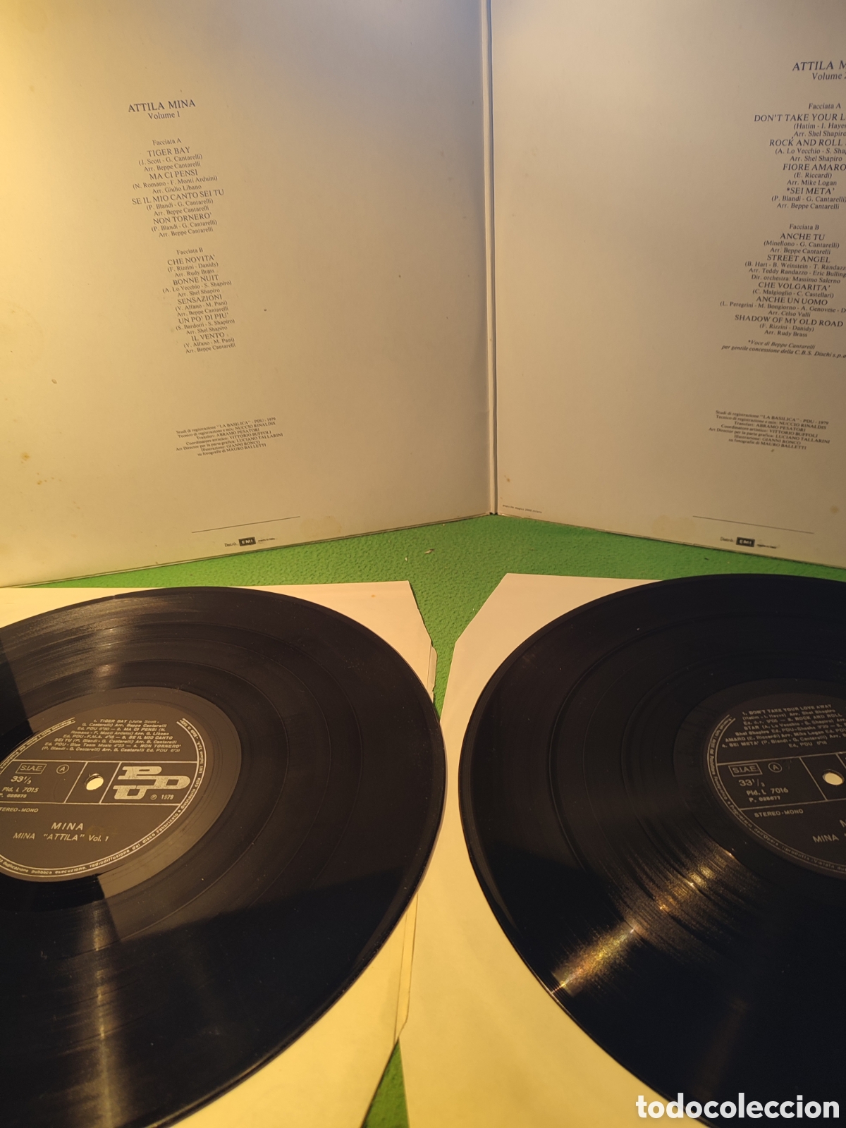 Discos de vinilo: Mina - Attila 2lps vinilos - Foto 2