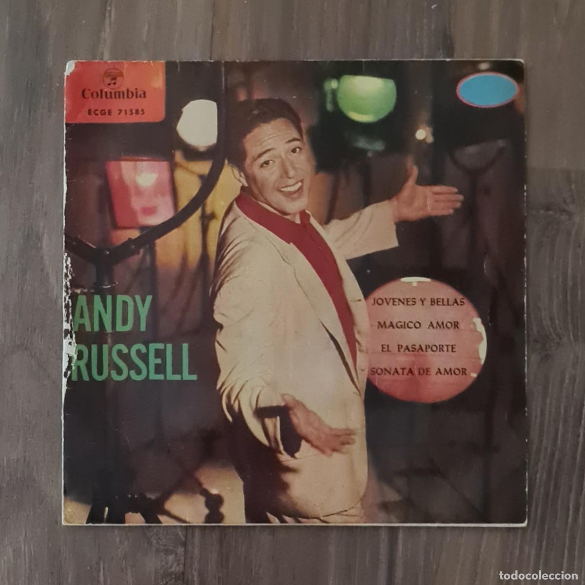 Discos de vinilo: ANDY RUSSELL JOVENES Y BELLAS SINGLE EP 1961 - Foto 1