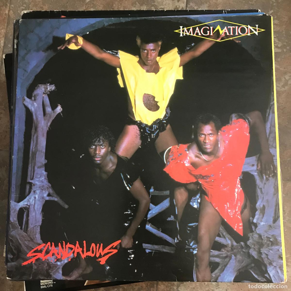 Discos de vinilo: IMAGINATION - SCANDALOUS - LP RED BUS 1983 - Foto 1