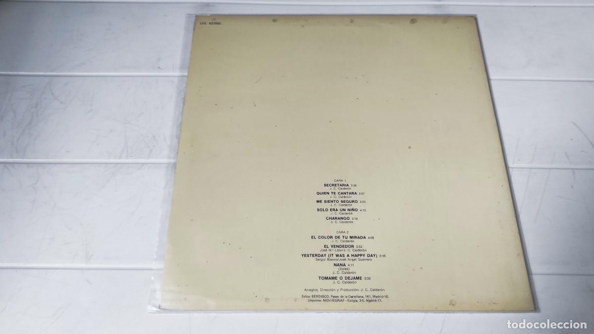 Discos de vinilo: LP MOCEDADES - TOMAME O DEJAME - Foto 2