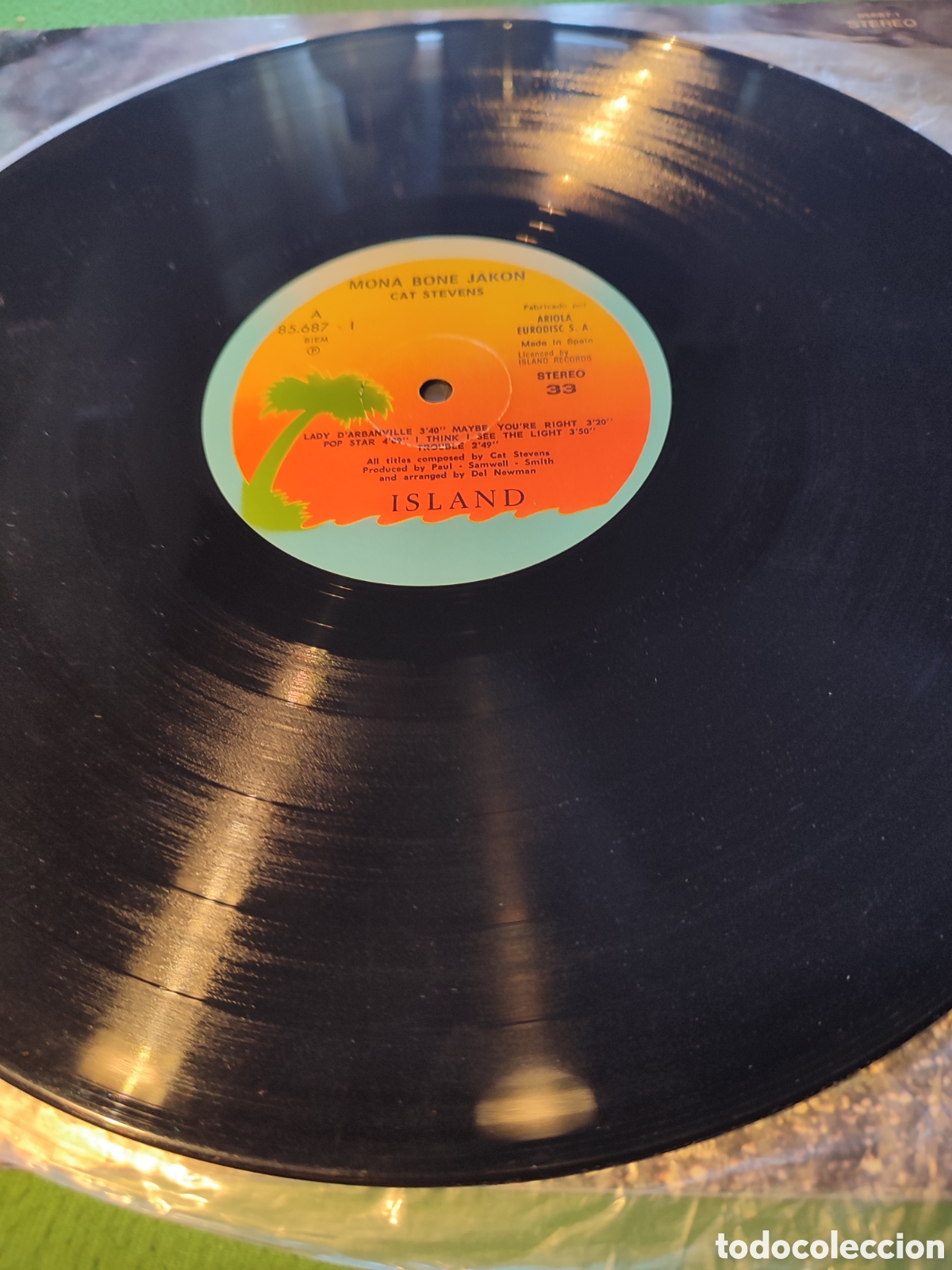 Discos de vinilo: Cat Stevens - Mona Bones Jakon - Foto 3