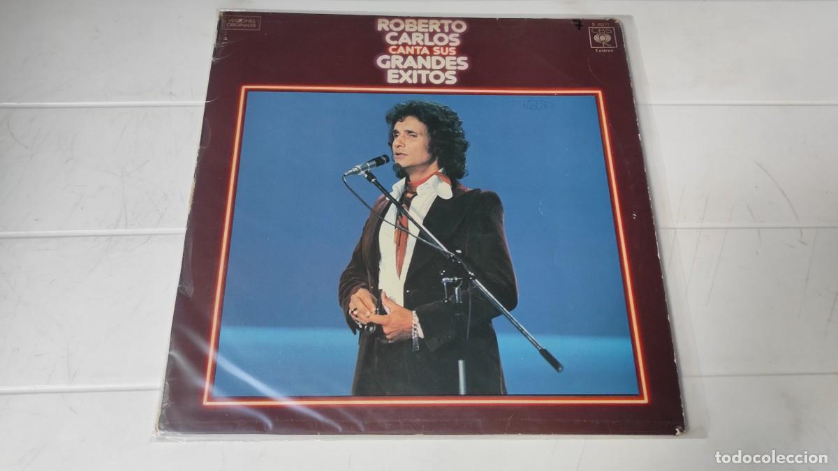 Discos de vinilo: LP ROBERTO CARLOS - CANTA SUS GRANDES EXITOS - Foto 1