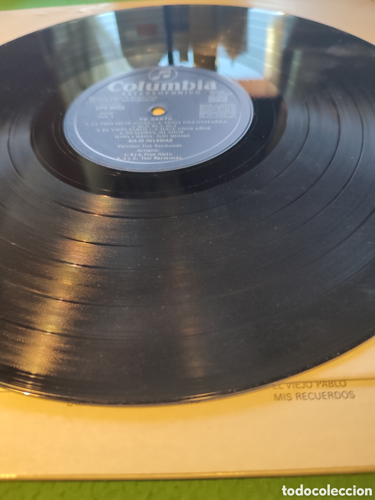 Discos de vinilo: Julio Iglesias - Yo canto ... Vinilo Lp - Foto 3