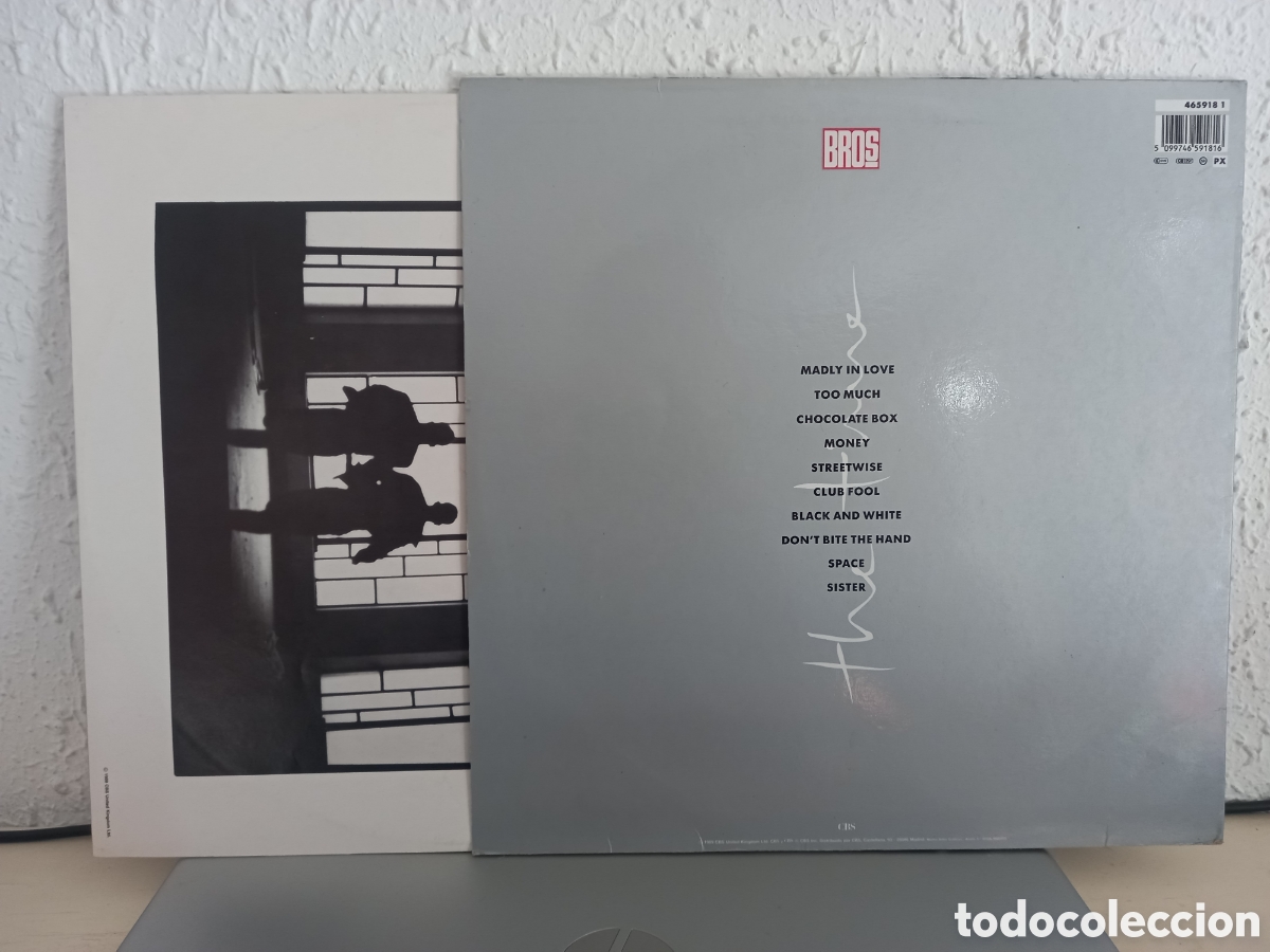 Discos de vinilo: BROS. Lp Spain. CBS 1989. Buen estado - Foto 2